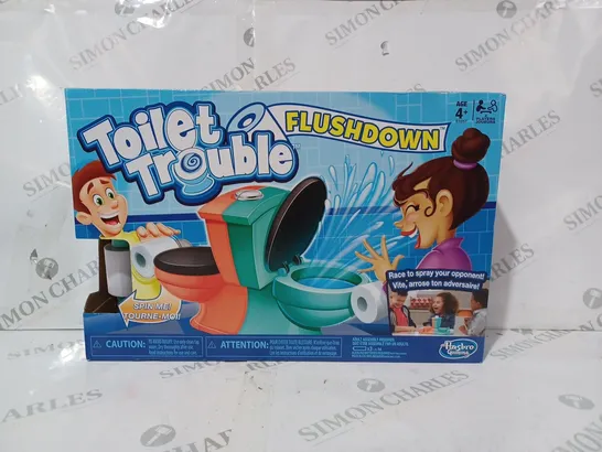 BOXED HASBRO TOILET TROUBLE FLUSHDOWN GAME