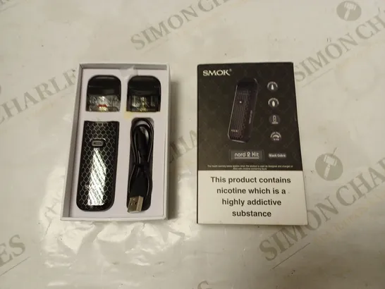 BOXED SMOK NORD 2 KIT  WITH USB CABLE - BLACK