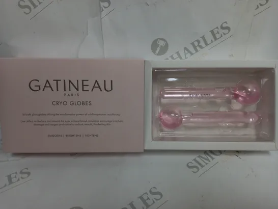 BOX OF 4 GATINEAU CRYO GLOBES 