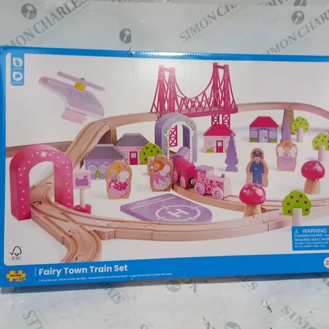 BOXED BIGJIGS RAIL FAIRY TOWN TRAIN SET 