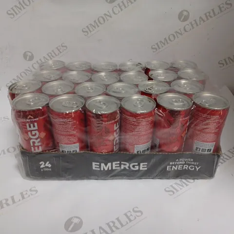 CASE OF 24 EMERGE ENERGY DRINKS (24 X 250ML)