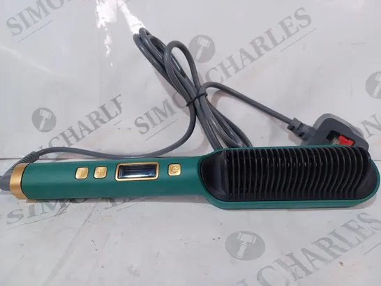 BOXED UNBRANDED SYC-580 HAIR STRAIGHTENER BRUSH