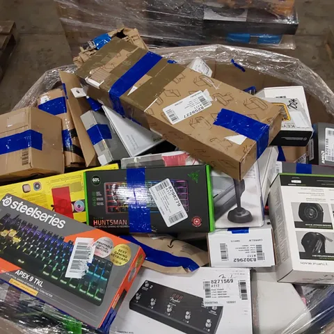 PALLET OF APPROXIMATELY 188 UNPROCESSED RAW RETURN HIGH VALUE ELECTRICAL GOODS TO INCLUDE;