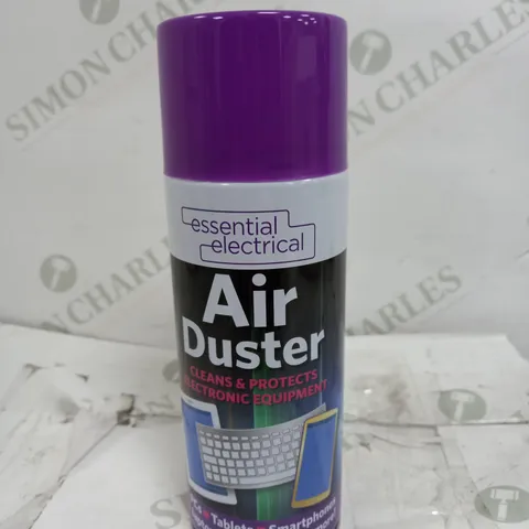 BOX OF 12 ESSENTIAL ELECTRICAL AIR DUSTER CANS 