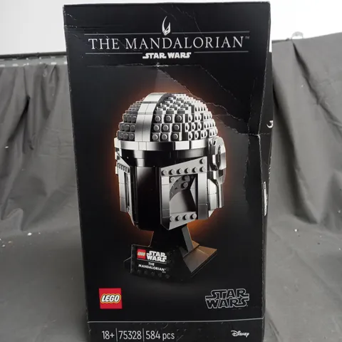 BOXED LEGO STAR WARS THE MANDALORIAN HELMET [SET 75328]