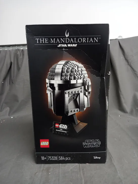 BOXED LEGO STAR WARS THE MANDALORIAN HELMET [SET 75328] RRP £70