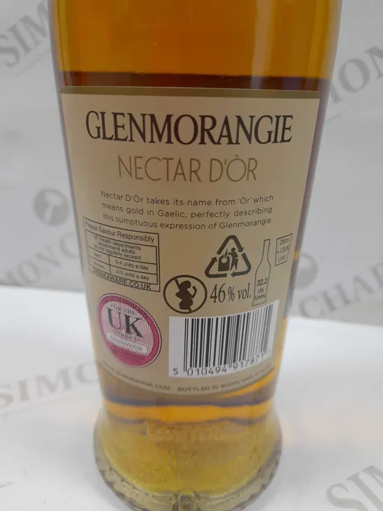 BOXED GLENMORANGIE HIGHLAND SINGLE MALT SCOTCH WHISKY NECTAR D'OR AGED 12 YEARS SAUTERNES CASK FINISH