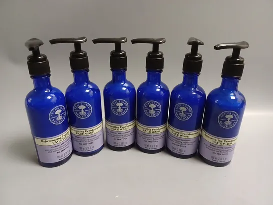 APPROXIMATELY 6 NEALS YARD REJUVINATING FRANKINCENSE FACE WASH (100ml)