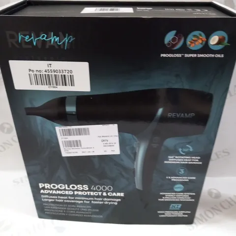 BOXED REVAMP PROFESSIONAL PROGLOSS 4000 ADVANCED PROTECT AND CARE DR-4000-EU