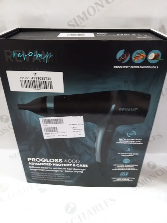 BOXED REVAMP PROFESSIONAL PROGLOSS 4000 ADVANCED PROTECT AND CARE DR-4000-EU