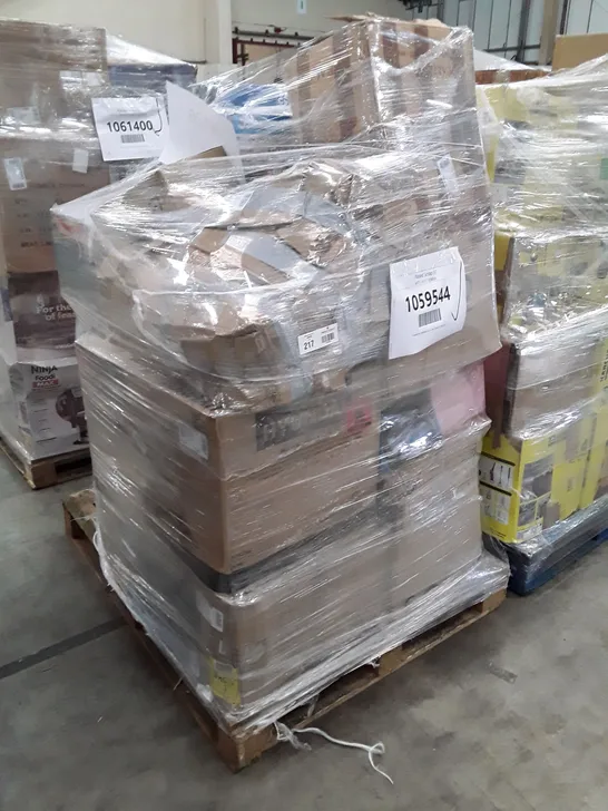 PALLET OF APPROXIMATELY 16 UNPROCESSED RAW RETURN HOUSEHOLD AND ELECTRICAL GOODS TO INCLUDE;