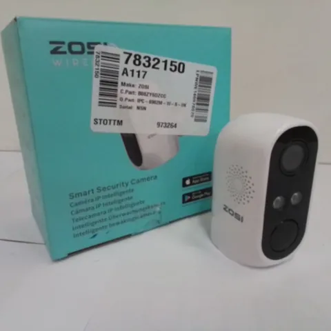 BOXED ZOSI WIFI CAMERA PACKAGE 