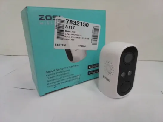 BOXED ZOSI WIFI CAMERA PACKAGE 