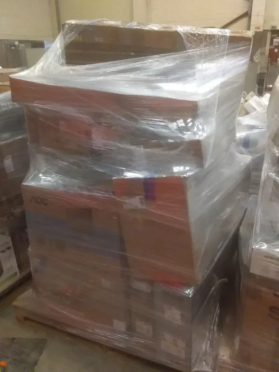 PALLET OF APPROXIMATELY 24 ASSORTED MONITORS INCLUDING 