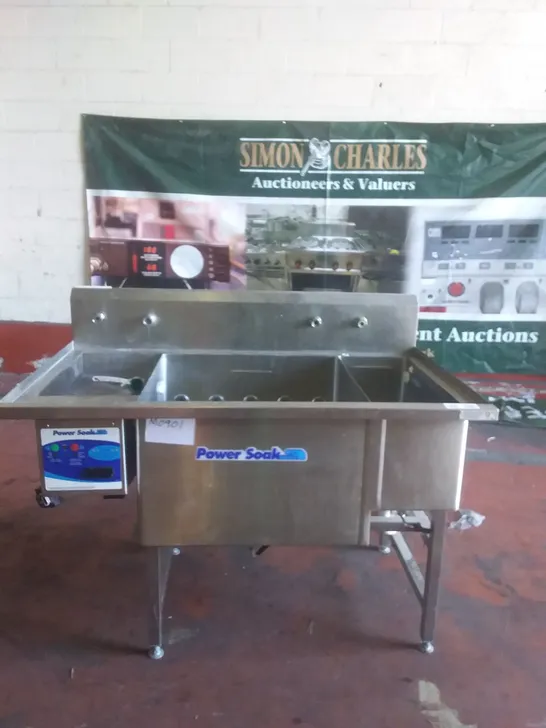 POWER SOAK COMMERCIAL WASHING STATION 