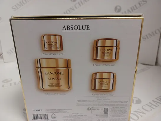 BOXED LANCOME ABSOLUTE 4-PIECE GIFTSET