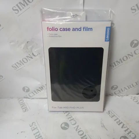 APPROXIMATELY 20 LENOVO FOLIO CASE AND FILM FOR TAB M10 FHD PLUS