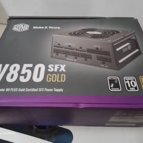 BOXED COOLER MASTER V850 SFX 80 PLUS GOLD POWER SUPPLY UNIT