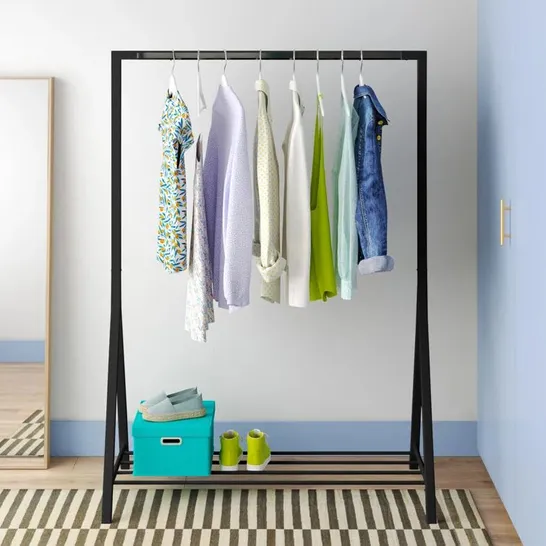 BOXED CAMBRIE 117CM WIDE CLOTHES STORAGE SYSTEM 