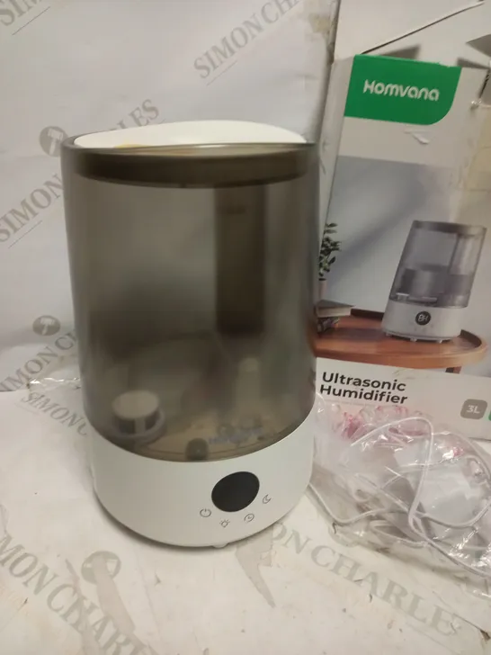 HOMVANA 3L COOL MIST HUMIDIFIER 