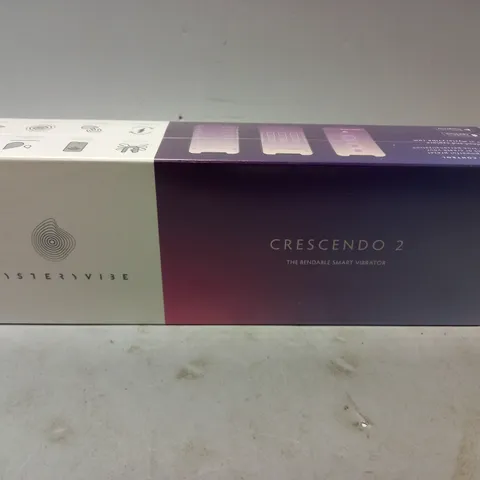 BOXED AND SEALED MASTERVIBE CRESCENDO 2 VIBRATOR