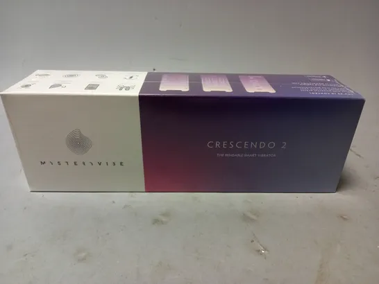 BOXED AND SEALED MASTERVIBE CRESCENDO 2 VIBRATOR