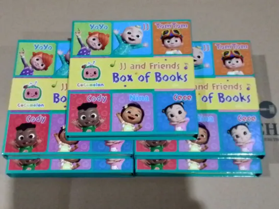 LOT OF 10 AS NEW JJ AND FRIENDS BOXOF BOOKS