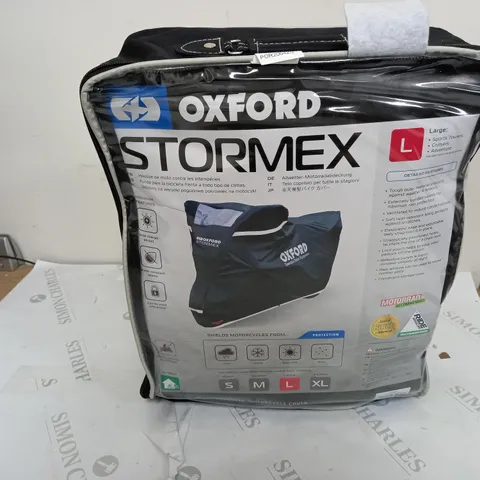 OXFORD STORMEX MOTORCYCLE SHELD - LARGE
