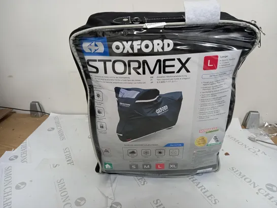 OXFORD STORMEX MOTORCYCLE SHELD - LARGE