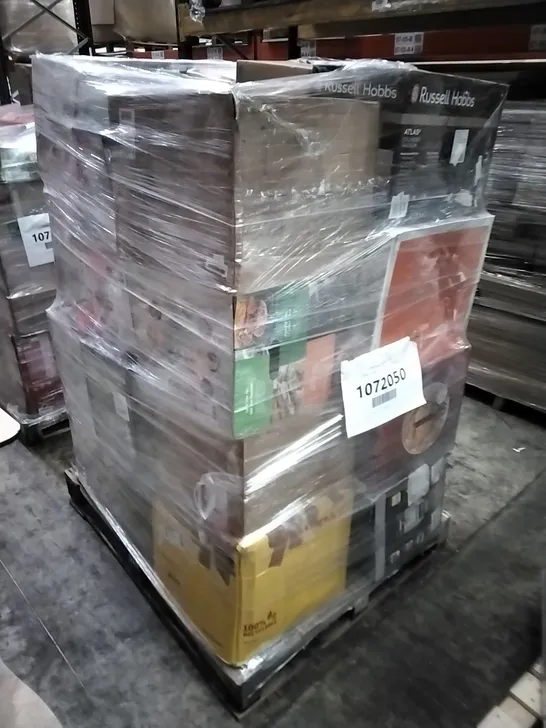 PALLET OF APPROXIMATELY 26 UNPROCESSED RAW RETURN HOUSEHOLD AND ELECTRICAL GOODS TO INCLUDE;