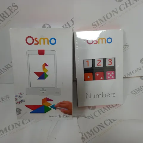 8 OSMO LEARNING GAMES FOR CHILDREN INCLUDING NUMBERS AND WORD GAMES