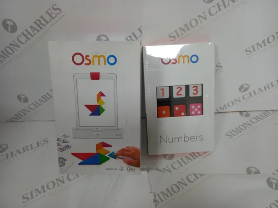 8 OSMO LEARNING GAMES FOR CHILDREN INCLUDING NUMBERS AND WORD GAMES