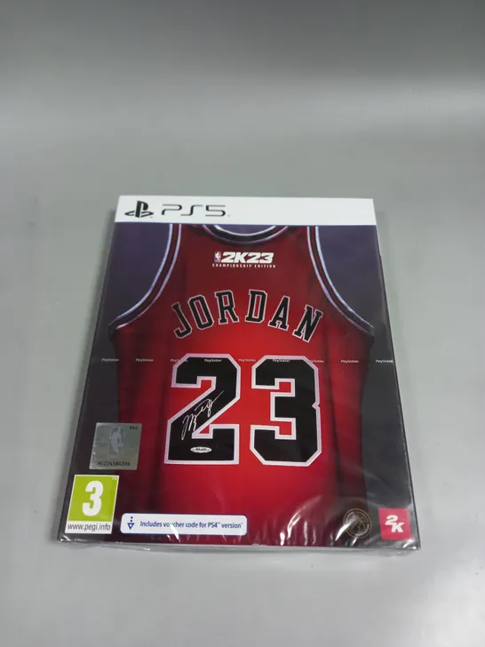 SEALED NBA 2K23 CHAMPIONSHIP EDITION FOR PS5 