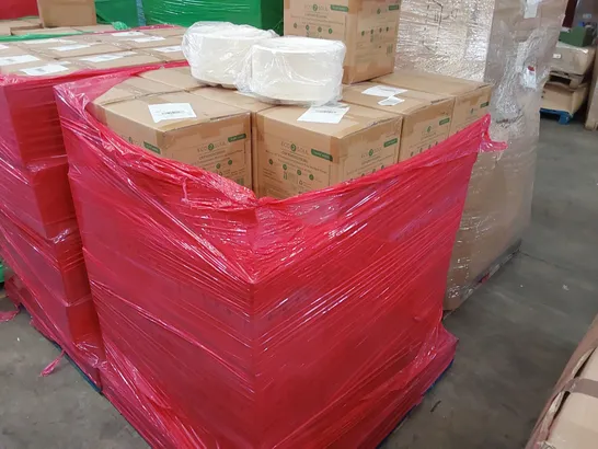 PALLET OF APPROXIMATELY 48 BOXES OF 200x 25.4CM (10" 3 COMPARTMENT) ROUND PULP MOLDED PLATES 