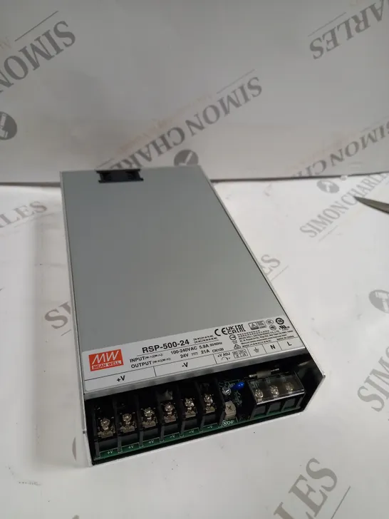 MEAN WELL SWITCHING POWER SUPPLY, RSP-500-24RS