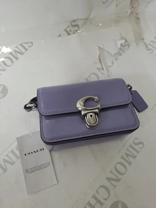 COACH SMALL PURPLE BAG 