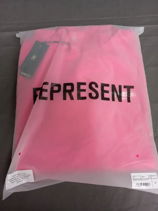 REPRESENT OWNERS CLUB HOODIE IN BUBBLEGUM PINK  - MEDIUM