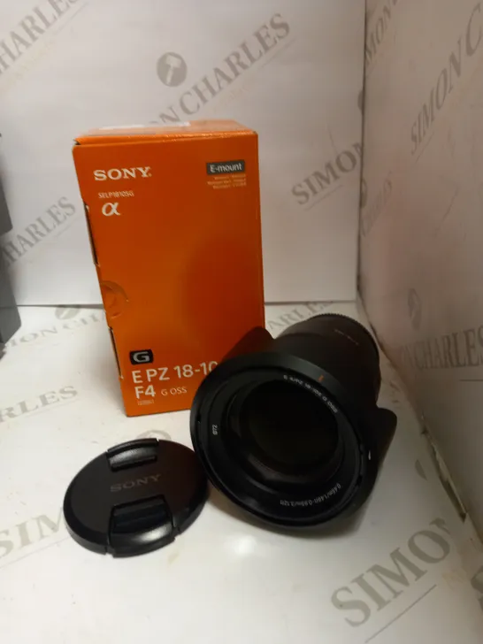 SONY E PZ 18-105 MM F/4 G OSS STANDARD ZOOM LENS