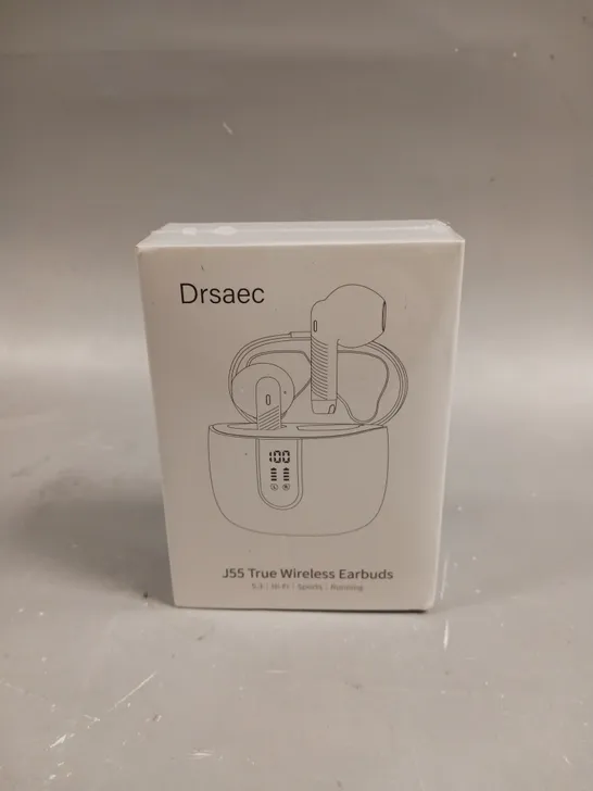 BOXED SEALED DRSAEC J55 TRUE WIRELESS EARPHONES 