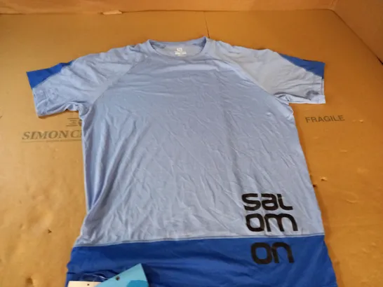 SALOMON BLUE T-SHIRT - S