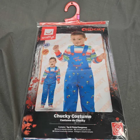 SMIFFYS CHUCKY COSTUME - AGES 3-4 YEARS