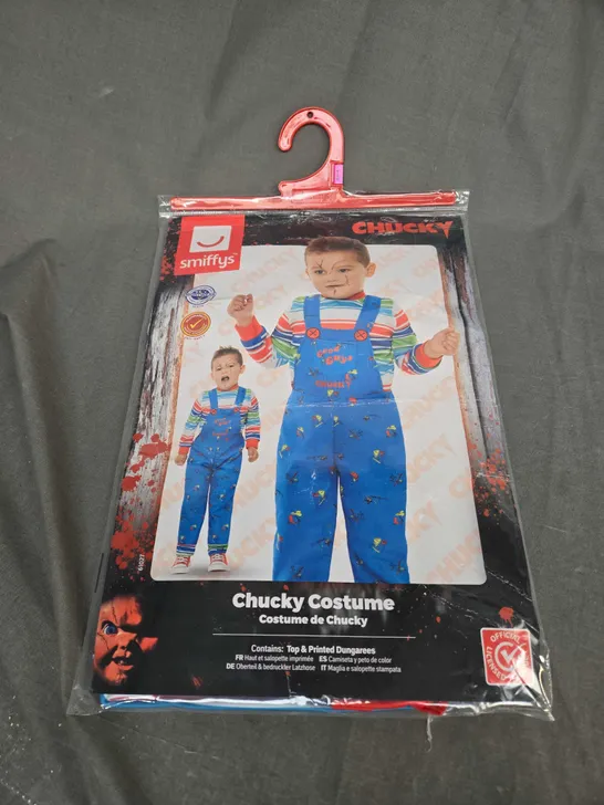 SMIFFYS CHUCKY COSTUME - AGES 3-4 YEARS