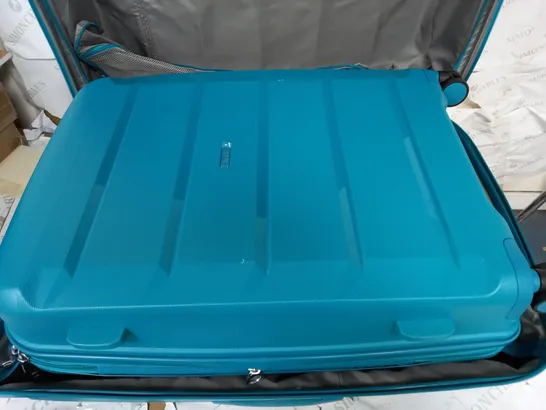 ROCK LUGGAGE TULUM 3PC SUITCASE SET - SKY BLUE