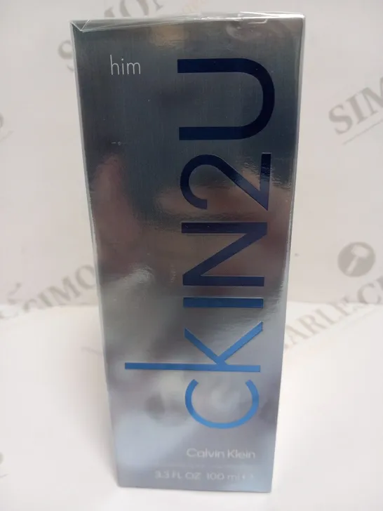 BOXED AND SEALED CALVIN KLEIN CKIN2U HIM EAU DE TOILETTE 100ML