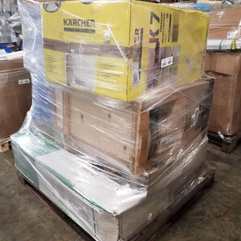 PALLET OF APPROXIMATELY ASSORTED HOUSEHOLD & ELECTRICITY PRODUCTS INCLUDING 