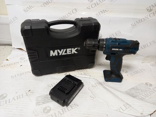 MYLEK 18V CORDLESS DRILL DRIVER