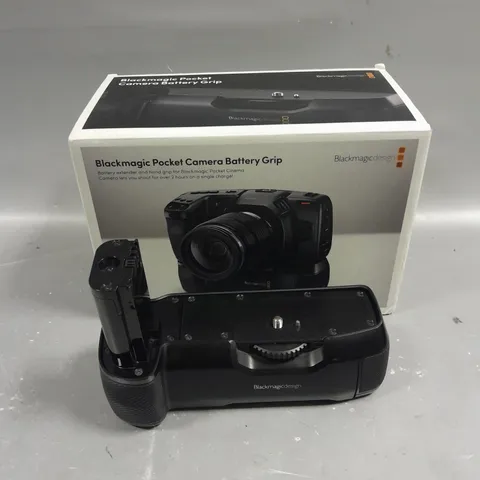 BOXED BLACK MAGIC POCKET CAMERA BATTERY GRIP 