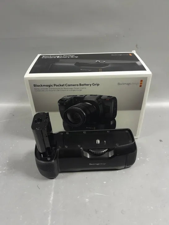 BOXED BLACK MAGIC POCKET CAMERA BATTERY GRIP 