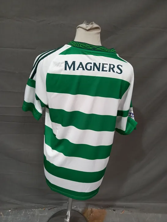 ADIDAS THE CELTIC FOOTBALL CLUB SHIRT - SMALL