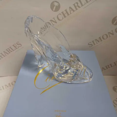 BOXED DISNEY CINDERELLA GLASS SLIPPER 